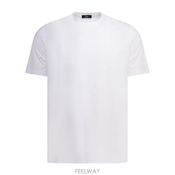 Herno 26SS ������ �������� ��ư ��Ʈ��ġ Ƽ���� JG000174U520031000 White26SS ������ �������� ��ư ��Ʈ��ġ Ƽ���� JG000174U520