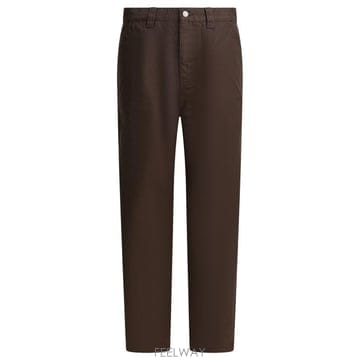 25FW 스투시 스트레이트 팬츠 1167221001 BROWN