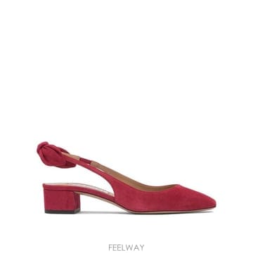 26SS 아쿠아주라 힐 펌프스 VBTMIDL1SUECD3 Red