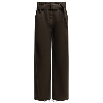 26FW 브루넬로 쿠치넬리 데님 팬츠 M0H81P4109C4299 Brown