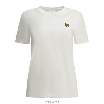 Maison Kitsune 26FW ����Ű���� ���� ��� ���ַ� ���� Ƽ���� PW00113KJ7026P100 White26FW ����Ű���� ���� ��� ���ַ� ���� Ƽ���� PW00113KJ
