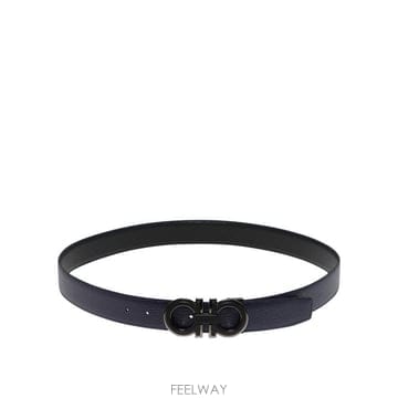 26FW 살바토레 페라가모 가죽 벨트 0770682 Black