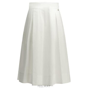 26SS 에르노 롱 스커트 GN000108D132881000 White