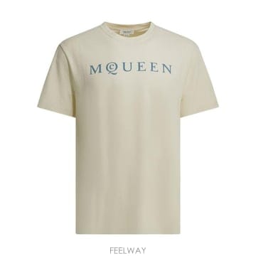 Alexander Mcqueen 26SS �˷���� ���� ���� Ƽ���� 847750QTAD50997 White26SS �˷���� ���� ���� Ƽ���� 847750QTAD50997 White