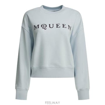 Alexander Mcqueen 26SS �˷���� ���� ���� Ƽ���� 857405QLAE94602 Blue26SS �˷���� ���� ���� Ƽ���� 857405QLAE94602 Blue