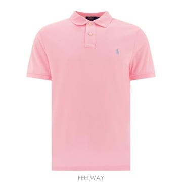 Ralph Lauren 25SS ���� �����η� ���� Ƽ���� 710680784424BATH PINK C717225SS ���� �����η� ���� Ƽ���� 710680784424BATH PINK C