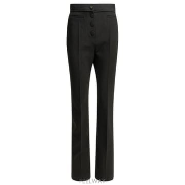 26FW 발렌티노 가라바니 스트레이트 팬츠 9B3RB7C2A9K0NO Black