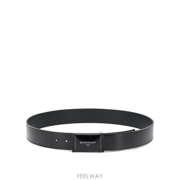 26FW 지방시 가죽 벨트 BK407MK21N001 Black