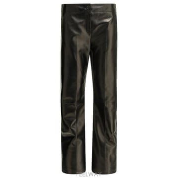 26FW 케이트 가죽 팬츠 32111012200 Black