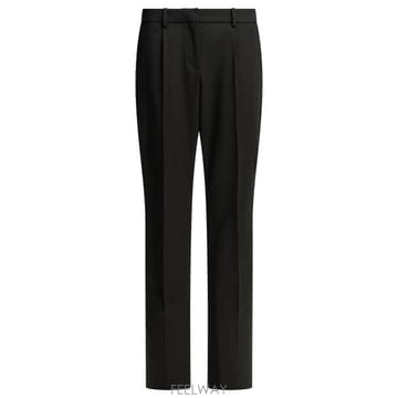 26SS 발렌시아가 슬림 테일러드 팬츠 872125TJT211000 Black
