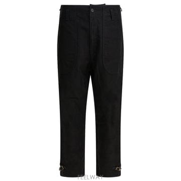 25FW 니들스 스트레이트 팬츠 RW201BLACK
