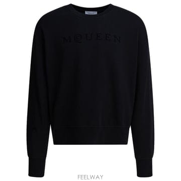 Alexander Mcqueen 25FW �˷���� ���� ���� Ƽ���� 839216QTADU0548 Black25FW �˷���� ���� ���� Ƽ���� 839216QTADU0548 Black