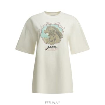 GANNI 26FW ���� ���� Ƽ���� A1050222135 White26FW ���� ���� Ƽ���� A1050222135 White