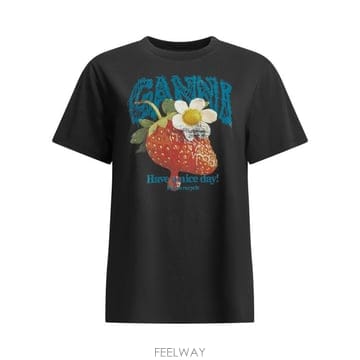 GANNI 26FW ���� ���� Ƽ���� A1050257252 Black26FW ���� ���� Ƽ���� A1050257252 Black