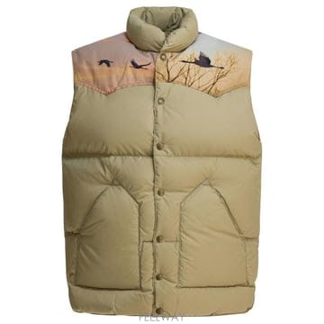 25FW 니들스 패딩 조끼 RW431A BEIGE