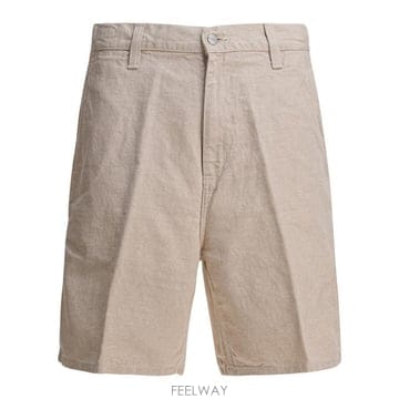 25FW 칼하트 WIP 월터 싱글 니 쇼츠 I0335830502 03 Beige