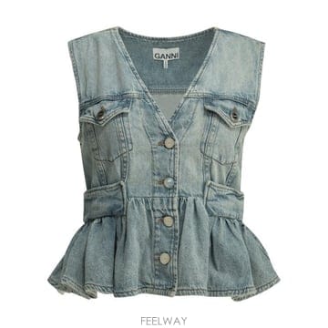 GANNI 26FW ���� ���� ���� A1040321565 Light blue26FW ���� ���� ���� A1040321565 Light blue