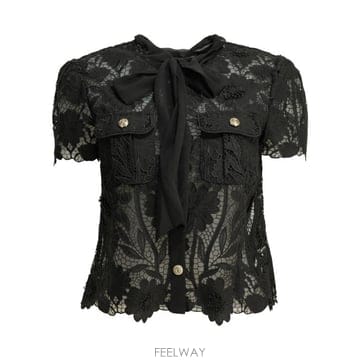 Self Portrait 26FW ���� ��Ʈ����Ʈ ����콺 PF26 111T BBLACK Black26FW ���� ��Ʈ����Ʈ ����콺 PF26 111T BBLACK Black