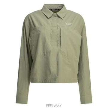 26SS 아크테릭스 자켓 X000010240CLARKIA SL ODHRTHABITAT Green