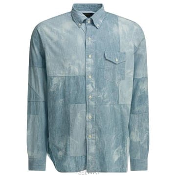 Ralph Lauren 26SS ���� �����η� ���� ���� 710B142600017135 PIECED CHAMBRAY Blue26SS ���� �����η� ���� ���� 710B142600017135 PIECED C