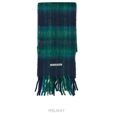 Acne 26FW ��ũ�� ��Ʃ��� ���÷� ��ī�� CA0394AFY Blue26FW ��ũ�� ��Ʃ��� ���÷� ��ī�� CA0394AFY Blue