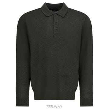25FW 빈스 폴로 티셔츠 M05196453A593DLF Grey