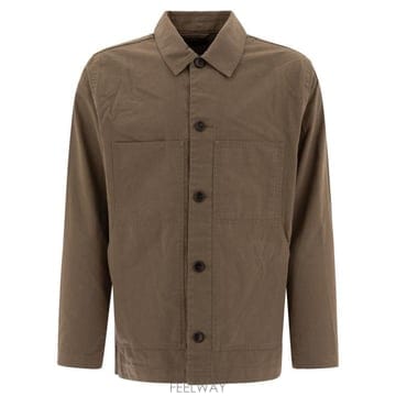 25FW 빈스 자켓 M08164042A222SHR Green