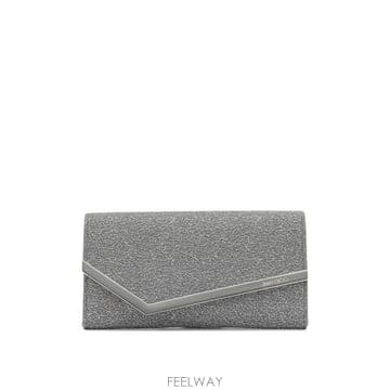 Jimmy Choo 26FW ������ Ŭ��ġ �Ŀ�ġ EMMIEUBDANTRACITE SILVER26FW ������ Ŭ��ġ �Ŀ�ġ EMMIEUBDANTRACITE SILVER