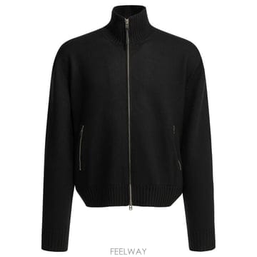 26FW 톰포드 집업 니트 KZL027YMW152NAA Black