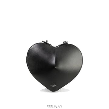 26FW 알라이아 럭스 카프스킨 쾨르백 럭스 카프스킨 쾨르백 AA1P003C0Y75999 Black
