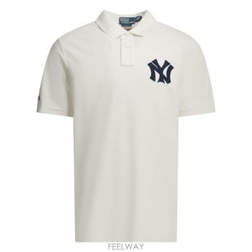 Ralph Lauren 26SS ���� �����η� ���� Ƽ���� 710B14463002DECKWASH WHITE26SS ���� �����η� ���� Ƽ���� 710B14463002DECKWASH WH