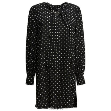 26SS 발렌티노 가라바니 미디 원피스 8B3VAJF89DWTB1 Black