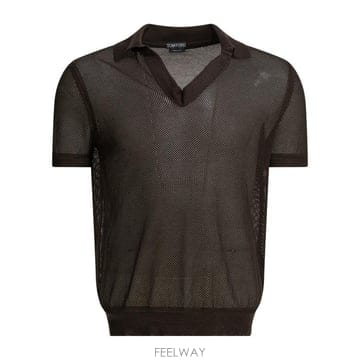 TOM FORD 26SS ������ ���� Ƽ���� KPS040YMC046ECC Brown26SS ������ ���� Ƽ���� KPS040YMC046ECC Brown