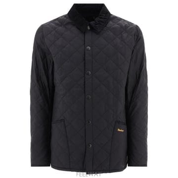 26SS 바버 헤리티지 리데스데일 퀼티드 자켓 MQU0240MQUBK11 Black