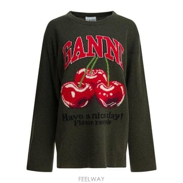 GANNI 26SS ���� ���������� �׷��� ��Ʈ A1070112861 Green26SS ���� ���������� �׷��� ��Ʈ A1070112861 Green