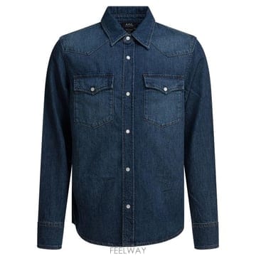 A.P.C. 26SS ����� ���� ���� COHME H12632IAL Blue26SS ����� ���� ���� COHME H12632IAL Blue