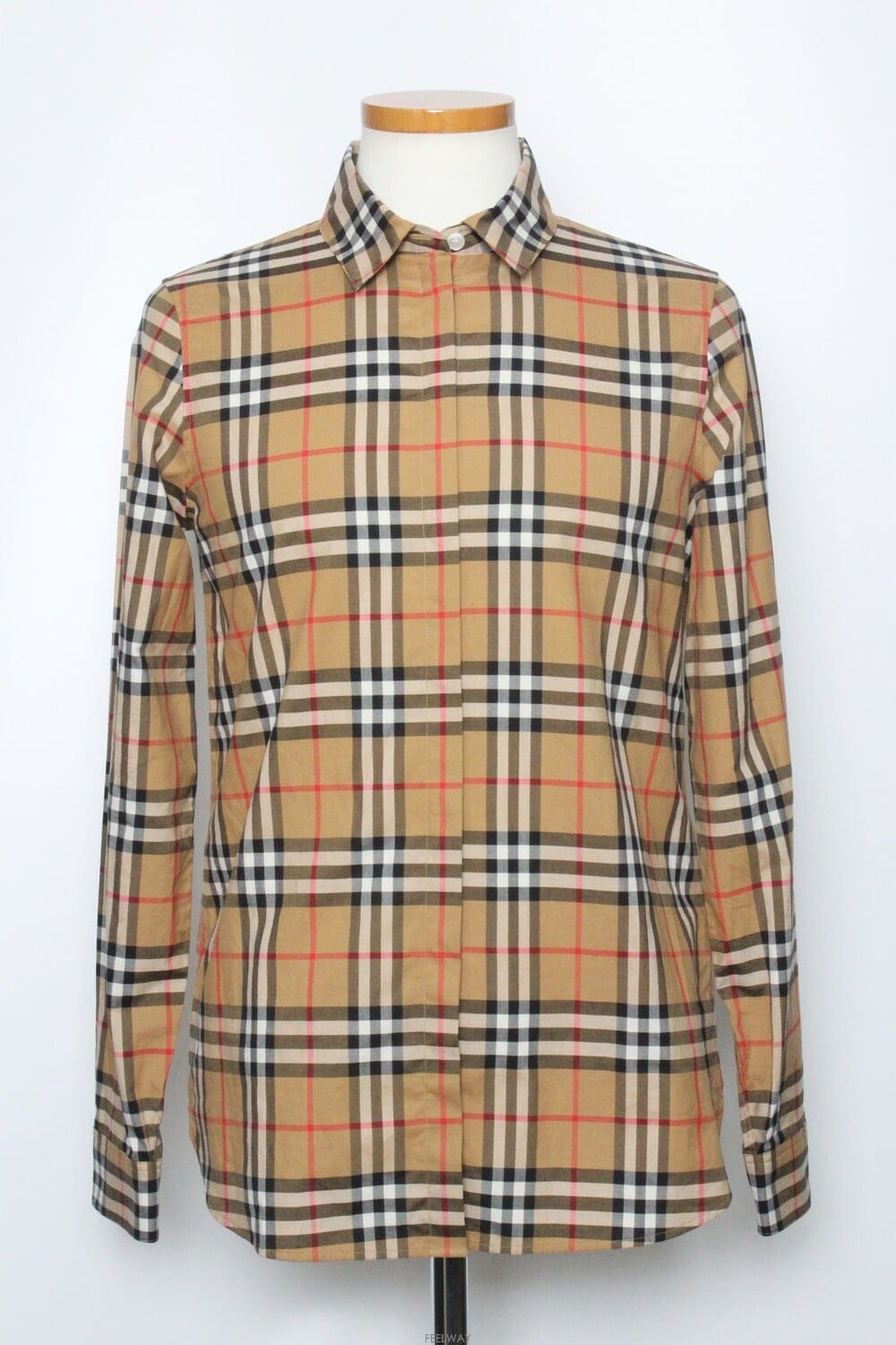 Burberry ������ ��Ƽ�� üũ �ö��� ���� ���� 38(XS)������ ��Ƽ�� üũ �ö��� ���� ���� 38(XS)