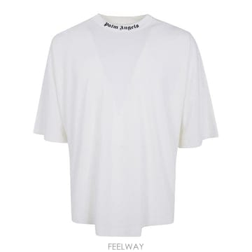 26FW 팜앤젤스 탑 PAMAA005JR002 OFF WHITE BLACK