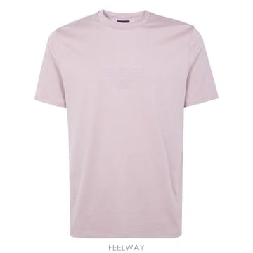 26SS 엠포리오 아르마니 반팔 티셔츠 EM004583 AF13669 M4146 TAUPE EAGLE LOG