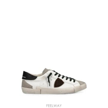 26FW 필립모델 스니커즈 PRLU WX55 WX55 VINTAGE MIX WHITE BLACK