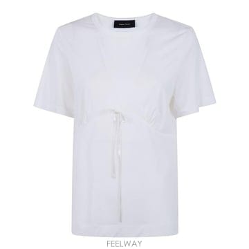 26SS 시몬로샤 반팔 티셔츠 5407 0571 IVORY
