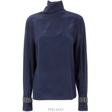 Brunello Cucinelli 25FW ���ڷ� ��ġ�ڸ� ũ������ �� �� ����콺 MB993EK714 C7186 BLACK25FW ���ڷ� ��ġ�ڸ� ũ������ �� �� ����콺 MB993EK