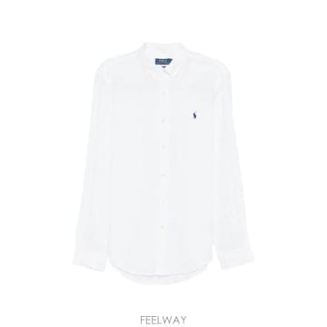 26SS 폴로 랄프로렌 긴팔 셔츠 710 968 915 505 WHITE