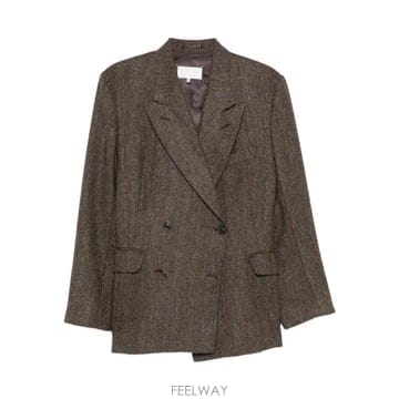 Maison Margiela 25FW ���������� ��Ʈ ���� S29BN0413 M35607 001F BROWN STRIPES25FW ���������� ��Ʈ ���� S29BN0413 M35607 001F BROWN 