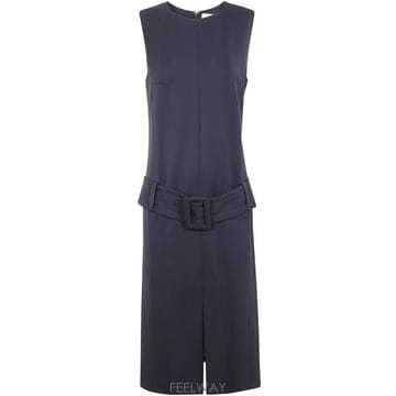 25SS 파투 미디 원피스 DR1660103 699N NAVY BLACK