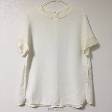 MINE 마인 진주 반팔 블라우스 55