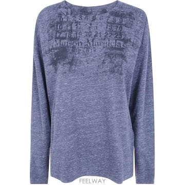 Maison Margiela 26FW ���������� ���� Ƽ���� S51GC0556 M20162 860M DARK GREY MELANGE26FW ���������� ���� Ƽ���� S51GC0556 M20162 860M DARK