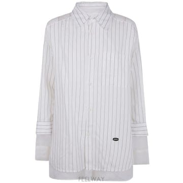 Jean Paul Gaultier 25FW �� �� ��Ƽ�� ����콺 25 04 U ST038 W038 0150 WHITE BLUE25FW �� �� ��Ƽ�� ����콺 25 04 U ST038 W038 0150 WHI