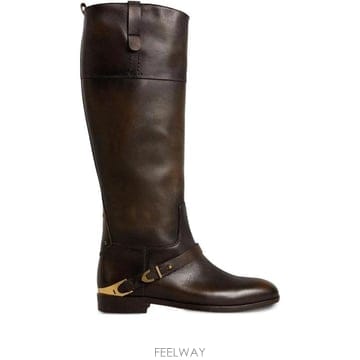 25FW 골든구스 부츠 GWF00897 F007631 55390 55390 DARK BROWN BEIGE