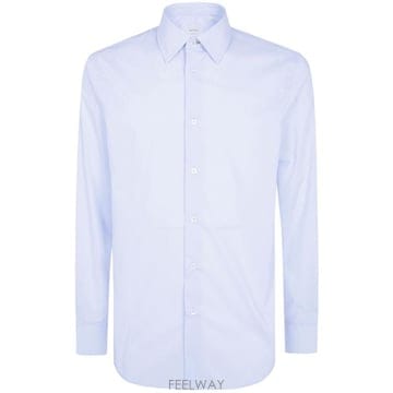 26FW 폴 스미스 긴팔 셔츠 M1R A112 W03106 40 BLUE